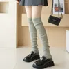 Frauen Socken Harajuku jk süßer japanischer Stil Solid Farbgestricke Cover Lolitas Fuß Streetwear