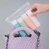 Storage Bottles 50ml Refillable Flap Squeeze Bottle Travel Suit Portable Subpackage Empty Lotion Shampoo Hose