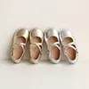 Kızlar Prenses Ayakkabı İnci Bebek Çocuk Deri Ayakkabı Mavi Beyaz Pembe Bebek Yürümeye Başlayan Çocuklar Ayak Koruma Günlük Ayakkabılar