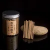 Bruciatori 200 Pz/bottiglia Strisce di Legno di Sandalo Laoshan Nettare Aroma Stick Purificante Aria Bastoncini di Incenso di Legno di Sandalo Forniture Per Il Culto del Buddha