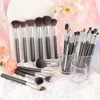 DOCOLOR Makeup Brushes Set 29st PROFESIONAL NATURAL HÅR FOUNDATION PURRY CONTOUR EYESHADOW MAKES UPP Borstar med PU -läder 240313