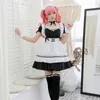 2023 Negro lindo lolita trajes de mucama niñas mujeres encantadora mucama cosplay disfraz animati show traje japonés dr ropa 53bm #