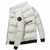 2024 nouvelle veste cott automne/hiver version coréenne épaissie doudoune cott veste courte col pour hommes XS-4XL 08BY #