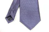 Cravates d'arc classiques à carreaux bleu violet cravate jacquard tissé soie 8cm cravate pour hommes d'affaires fête de mariage cou formel