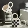 Tasses maison voyage porte-brosse à dents tasse créative ménage lait eau tasses café thé tasse enfants brossage bain de bouche