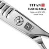 Titan Professional Hair Scissors Cutting Salon Scissor Barber Thinning Shears Frisörning 240315