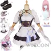 Game Hkai Impact 3 Elysia Cosplay Kostuum De Mot Die De Vlammen Chases Sexy Meid Kleding Pruik Schoenen Vrouw Kawaii Carnaval Pak n0kO #