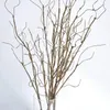 Fiori decorativi Convenienti Durevoli Utili Rami di alberi artificiali Vite Pianta finta Decorazione artistica per matrimoni Display Filo di ferro secco per la casa