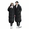 2024 Корейская мужская одежда Парки Теплые Fi Lg Водонепроницаемые Куртки с капюшоном Fi Парки Ветрозащитное пальто Термальные пальто t9rJ #