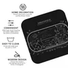 Placemats Indianapolis Motor Speedway (witte stencil-geen achtergrond) onderzetters keuken placemats koffie voor decor thuis servies pads