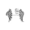 Boucles d'oreilles Europe 925 Sterling Sier Pan Animal Papillon Boucle D'oreille Bijoux Pour Filles Femmes Anniversaire Cadeau Drop Livraison Dhxs2