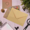 Envoltório de presente 50 pcs envelope para convites cartões envelopes embalagem de casamento muito portátil