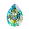 Suncatchers HD Hanging Crystals Prism Suncatcher för Windows Decoration 89mm AB Chandelier Parts Diy Home Wedding Decor Accessories Craft