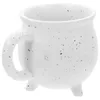 Kubki porcelanowe kubki do kawy statyw Ceramiczne mleko ceramiczne Halloween prezent biały picie