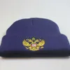 Popolare russo RUSSIA Emblema ricamato pullover lavorato a maglia cappello caldo autunno/inverno per uomini e donne