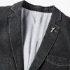 M-4XL Denim Blazer Men Jacket Cott Autumn Spring Fi Male Cloths Slim Fit Busin Jean Coats Men Casual Suits My189 M0X9#