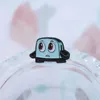 Machine Pins de esmalte de filmes de desenhos animados personalizados Broches Brilhas de lapela Citches de jóias engraçadas para crianças amigas