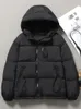 fi Hooded Down Cott Coat Womens Winter Parkas Jacket Lg Warm Padded Puffer Parkas Snow Wear Black Outerwear Female 14GP#