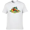 summer Cott T-Shirt Rubik's Cube Printing T-Shirt Funny Hipster Graphic Tee Shirt Top Unisex Man Short Sleeve Cool Tees #304 o8oC#