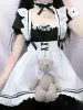 CP5XL Maid Lolita Chemise Cosplay Rollspeldräkter för partiklubb Stage Apparel Bow Ties Ball -klänningar Waitr Uniform Plus T8ie#