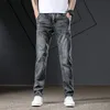 Männer Jeans Hosen Gerade Schnitt Frühling und Sommer Stretch Männer Denim Hosen Streetwear Reißverschluss Taschen Busin Casual Qualität C7An #