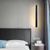 Wandlamp Minimalistisch Slaapkamer Nachtkastje Licht LED-stripvormig Scandinavisch Woonkamer Gang Verlichtingsarmatuur Badkamer