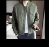 Giacca da volo da uomo Cappotto bomber Abbigliamento militare da uomo Air Force One Giacca da baseball pilota Primavera Autunno Giacca a vento o3jM #