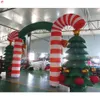 10mW 33ft with blower Free Ship Outdoor Activities Xmas advertising Christmas giant inflatable archway arch gate Ground Balloon for sale001