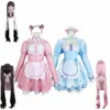 anime Chocolate Vanilla Cosplay Costume Maid Dr Lolita Dr Cute Neko Girls Women Costume Halen Cventi Show Outfit H9eE#