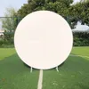 Round Grid Wedding Supplies Iron Wrought Stand Screen Background Decoration Outdoor Lawn Forest T Stage Layout Flower Shelf