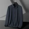 summer Men Shirt Elasticity Lg Sleeve Oversize 6XL 7XL 8XL 10XL Plus Size Formal Tracel Black White Designer High Quality Y9fI#