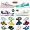 Célèbre Prads Baskets Tissu America Cup Tennis Casual Chaussures Amour Nylon Dhgates Mesh Couture Athlétique À Lacets Tissu En Cuir Véritable Doux Praaddas Formateurs