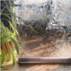 Adesivos de janela Sem cola Fosco Filme de cobertura à prova d'água Estática Cling Laser Adesivo de vidro para decoração de cozinha de banheiro
