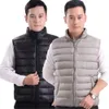 Heren Down Parka Nieuwe Herfst Warm Sleevel Jassen Mannelijke Winter Casual Vest Vesten Hot Koop Veste Homme Merk Kleding l7LE #