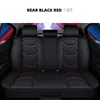 Car Seat Covers Front And Back Full Set 5 Seater Cushion Leather PU Waterproof Auto Chair Mats Universal Vehicles Pad Protector