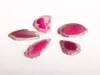 Factory Arts Crafts Pendants Polished Agate Light Table Slices Geode Agate Slab Cards minerals stone rocks Slice with or without T5553103