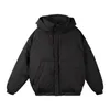 Kvinnor Black Down Jacket Coat Streetwear Hooded Solid Windproof Duck Down Fjäder Kvinnlig puffer 2023 Vinter Ny Short Outwear 28B3#