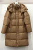 Manteau d'hiver en duvet de canard blanc pour femme, nouveau design m x-lg, à capuche, style coréen, vêtements d'extérieur, 2023, 8385 #