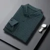 2022 Neue Ankunft Herren Seaml Dr Shirt Hohe Qualität Casual Streifen LG Sleeve Shirts Busin Formale Männliche Gestreifte Hemden Q31k #