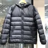 2023 Autumn and Winter New Men's Lightweight Down Jacket 90 Biała kaczka w dół ciepły średniej grubej, krótki, swobodny płaszcz A2WW#