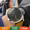 Mens Watches Fashion Luxury Mechanical Automatic Leather Starp Original 300m vattentät OEM COD Wristwatches Style