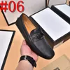 40 Model Men's Luxury Brand Casual Shoes Fashion Suede Leather Designer Loafers Skor mjuka bekväma körskor för man moccasins promenader sneakers