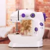 Machines Sewing Machine Night Lamp Two Thread Kit Electric Mini Portable Household Have Foot Pedal Straight Line Hand Table