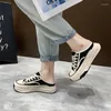 Slippers Microfiber Sewing Fashion Summer Outside Shoes Female 2024 High Quality Low Heel Flat With Mixed Colors
