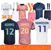 2024 BAMFORD Llorente RODRIGO Leeds Unitedes maillots de football 24 25 Adams Aaronson HARRISON JAMES Hommes enfants Kit maillots de football chemise TOPS