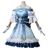 nilou New Cosplay Costume Genshin Impact Cosplay Lolita Meninas Desgaste Diário Azul Dr Maid Carnaval Uniforme Partido Terno 71Aa #