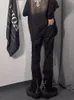 reddachic Ripped Patchwork Vintage Schwarze Jeans Männer Gerade Reißverschluss Bein Hiphop Hosen Casual Denim Hosen Harajuku Streetwear 62d9 #