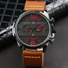 Wristwatches Men Watch Sport Wristwatch Water Resistant Unique Quartz Business Luxury Vintage Big Personality Design