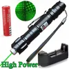 Définir 009 Green Light High Power Laser Handlight Full Sky Star Star Laser Pen Lithium Battery Alimentation en stock