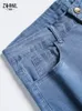 jeans Men Elastic Waist Skinny Pants 2022 New Blue Mens Denim Trousers Stretch No Ripped Pants Male Streetwear o9zJ#